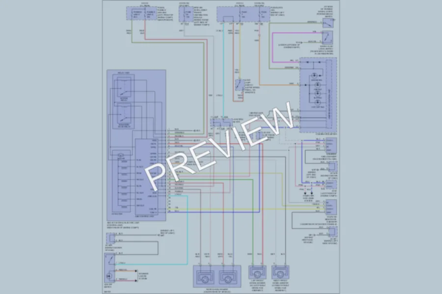2007 Nissan Altima Anti Lock Brakes wiring diagram preview