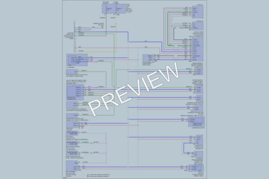 2007 Nissan Armada Computer Data Lines wiring diagram preview