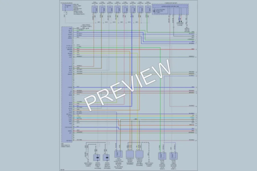 2007 Nissan Armada Engine Performance wiring diagram preview