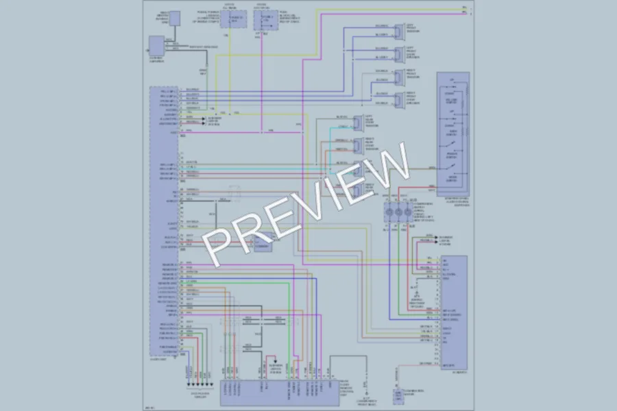 2007 Nissan Armada Radio wiring diagram preview