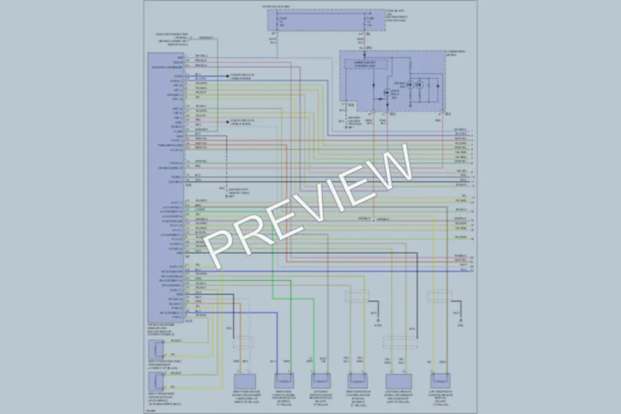 2007 Nissan Armada Supplemental Restraints wiring diagram preview