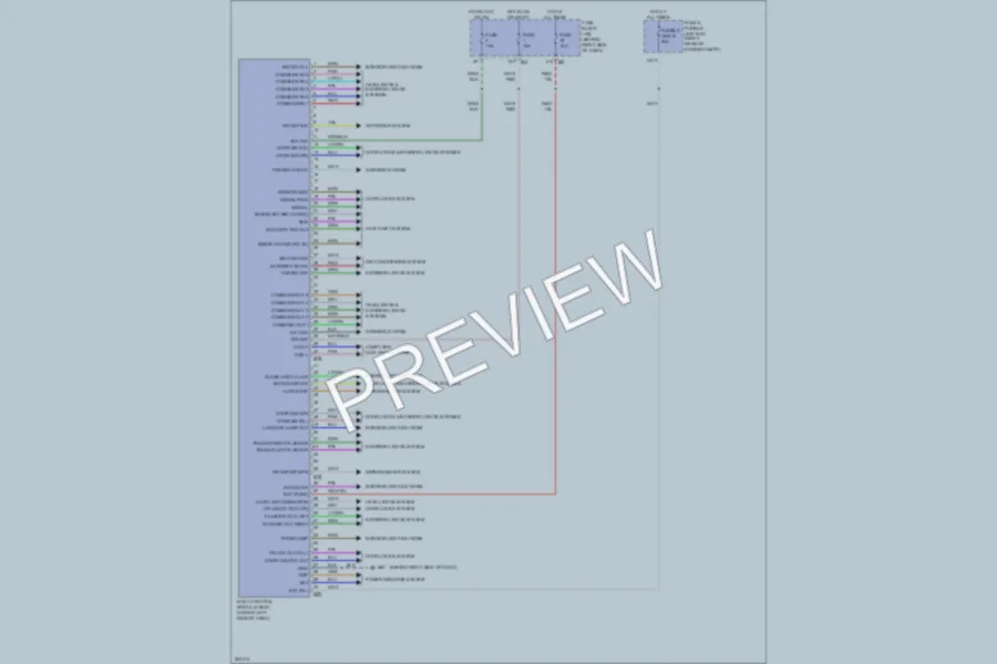 2007 Nissan Pathfinder Body Control Modules wiring diagram preview
