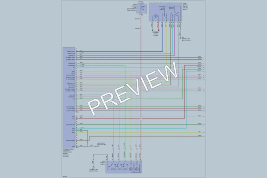 2007 Nissan Pathfinder Memory Systems wiring diagram preview