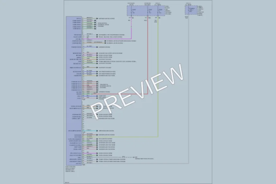 2007 Nissan Quest Body Control Modules wiring diagram preview