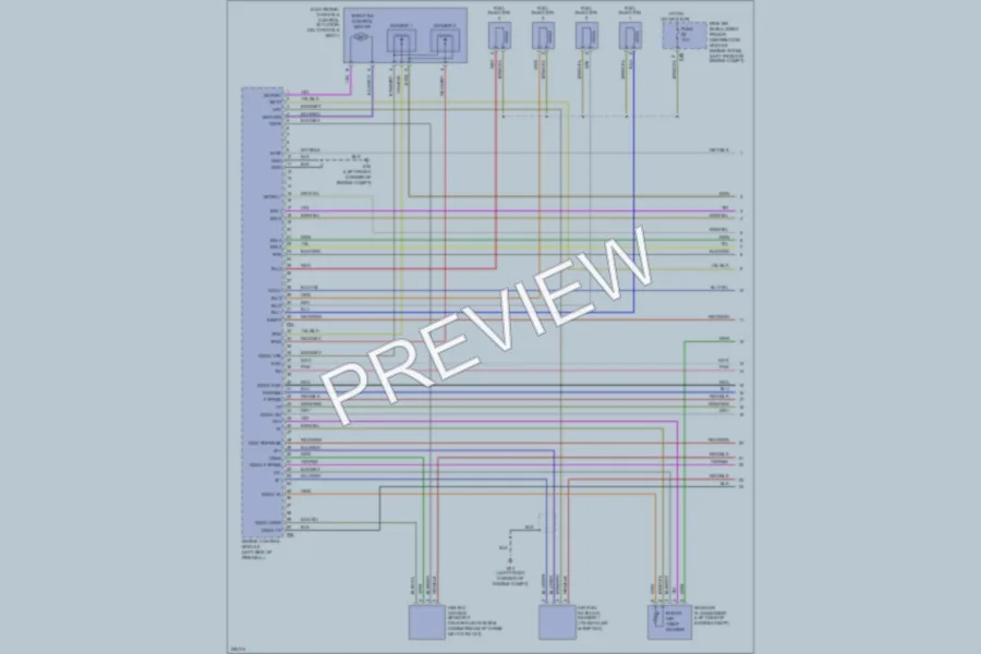2007 Nissan Sentra Engine Performance wiring diagram preview