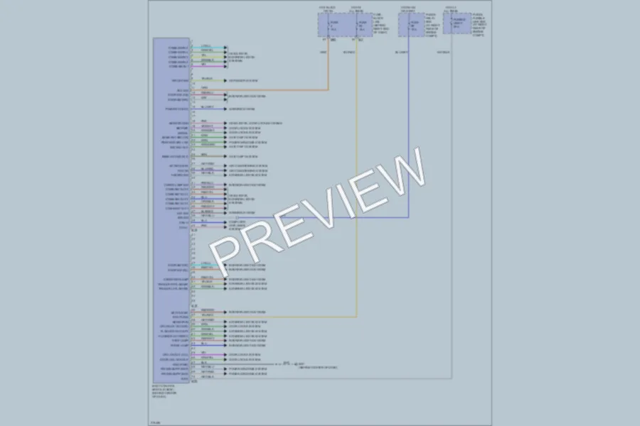 2007 Nissan Titan Body Control Modules wiring diagram preview