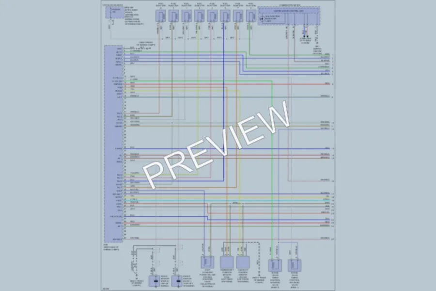 2007 Nissan Titan Engine Performance wiring diagram preview