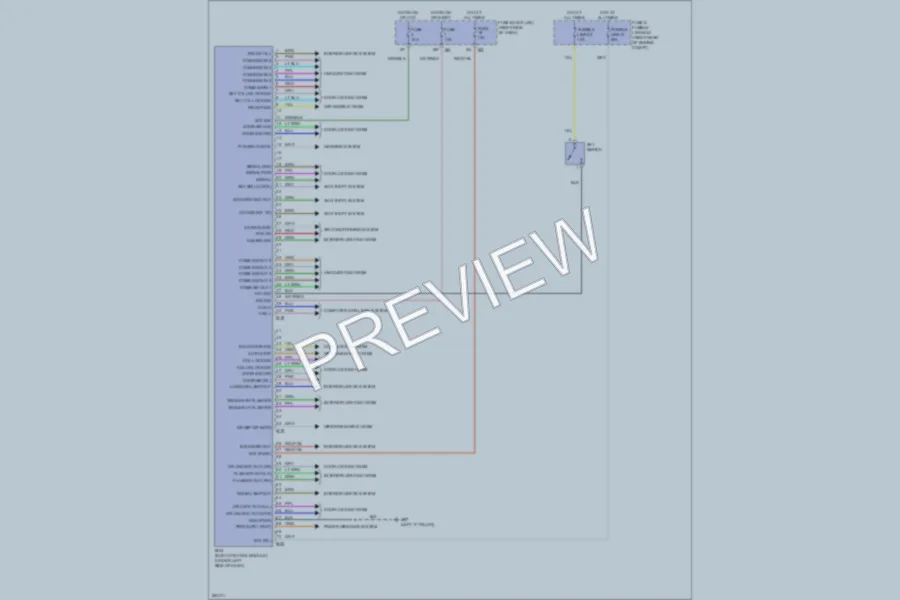2007 Nissan Xterra Body Control Modules wiring diagram preview