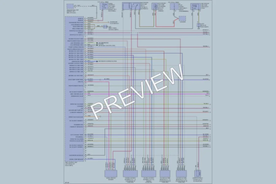 2007 Porsche 911 Engine Performance wiring diagram preview