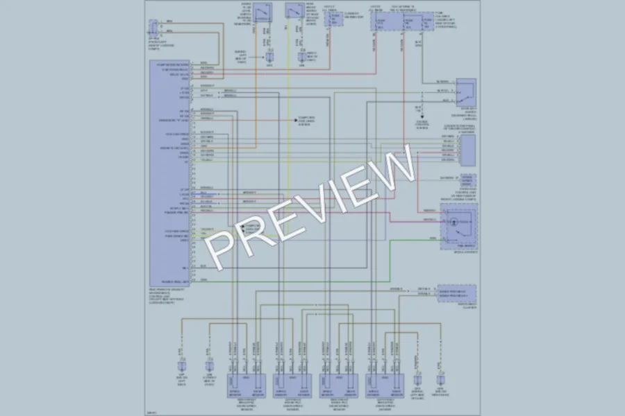2007 Porsche Boxster Anti Lock Brakes wiring diagram preview