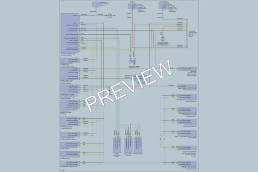 2007 Porsche Cayman Computer Data Lines wiring diagram preview