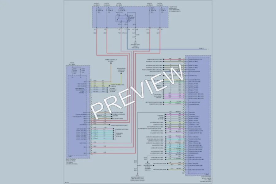 2007 Saturn ION3 Body Control Modules wiring diagram preview