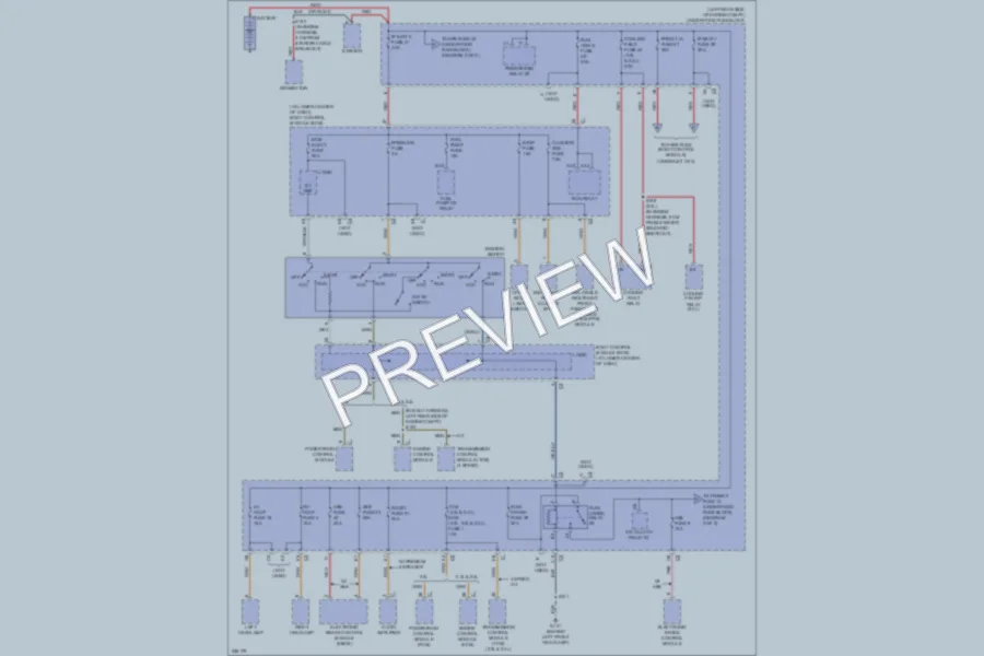 2007 Saturn IONRedLine Power Distribution wiring diagram preview