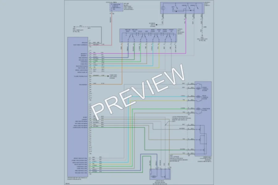 2007 Saturn Relay Memory Systems wiring diagram preview