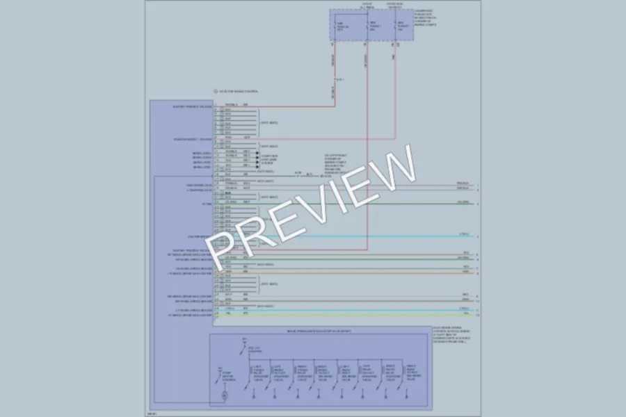 2007 Saturn Sky Anti Lock Brakes wiring diagram preview