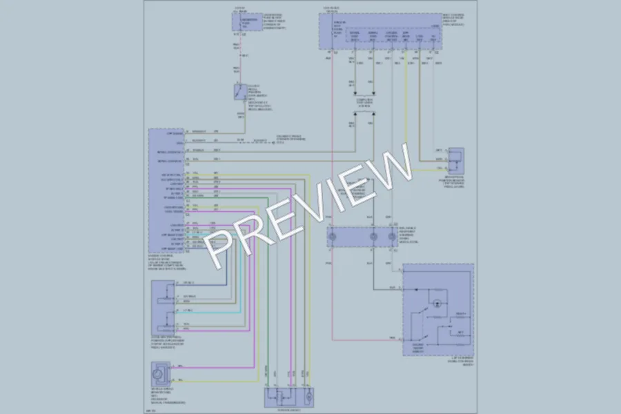 2007 Saturn Sky Cruise Control wiring diagram preview