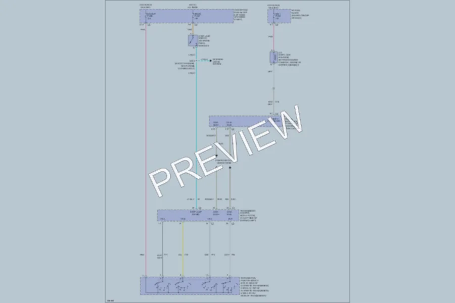 2007 Saturn VUE Shift Interlock wiring diagram preview