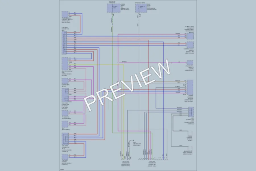 2007 Subaru B9Tribeca Computer Data Lines wiring diagram preview