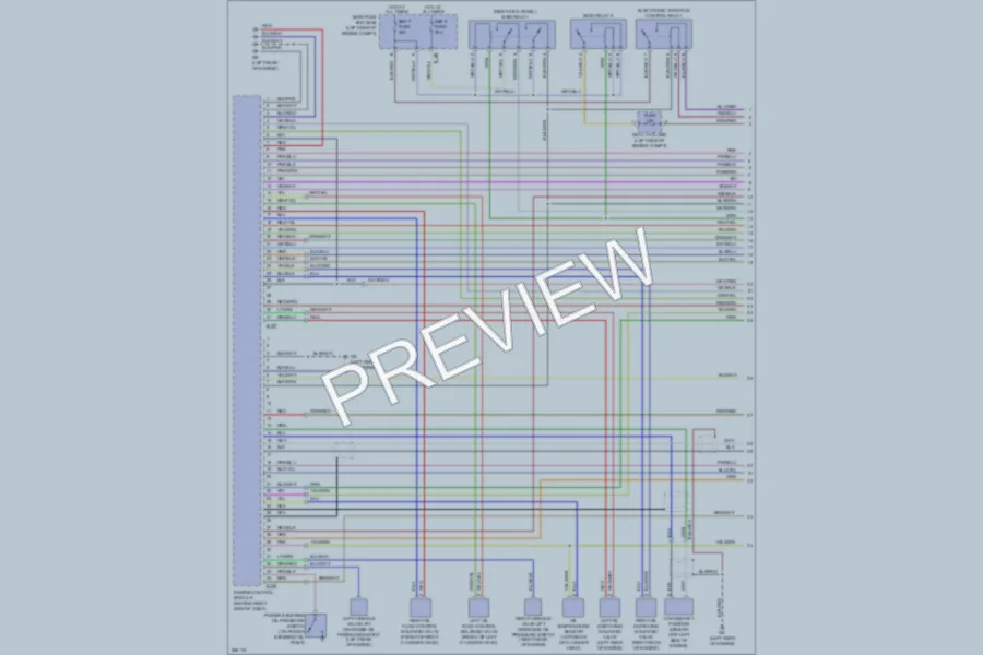 2007 Subaru B9Tribeca Engine Performance wiring diagram preview