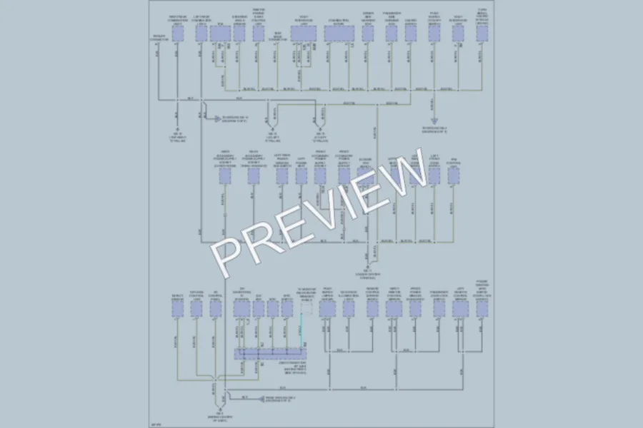 2007 Subaru B9Tribeca Ground Distribution wiring diagram preview