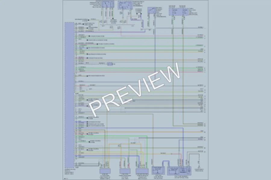 2007 Subaru Forester Engine Performance wiring diagram preview