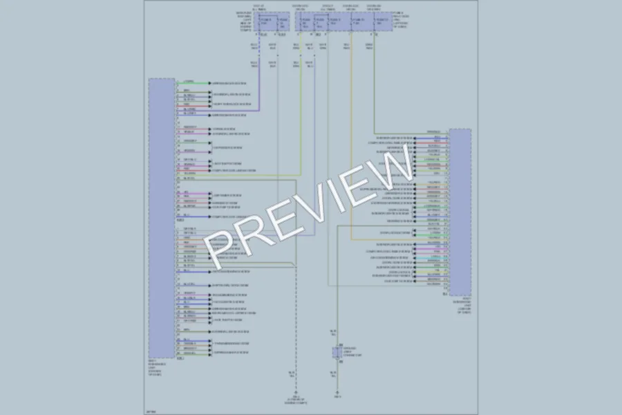 2007 Subaru Legacy Body Control Modules wiring diagram preview