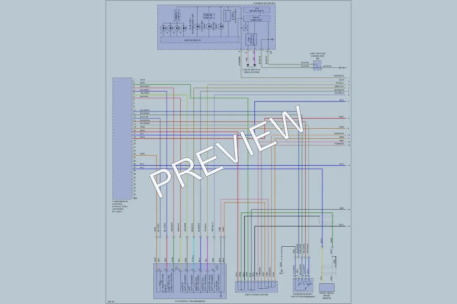 2007 Subaru Outback Transmission wiring diagram preview