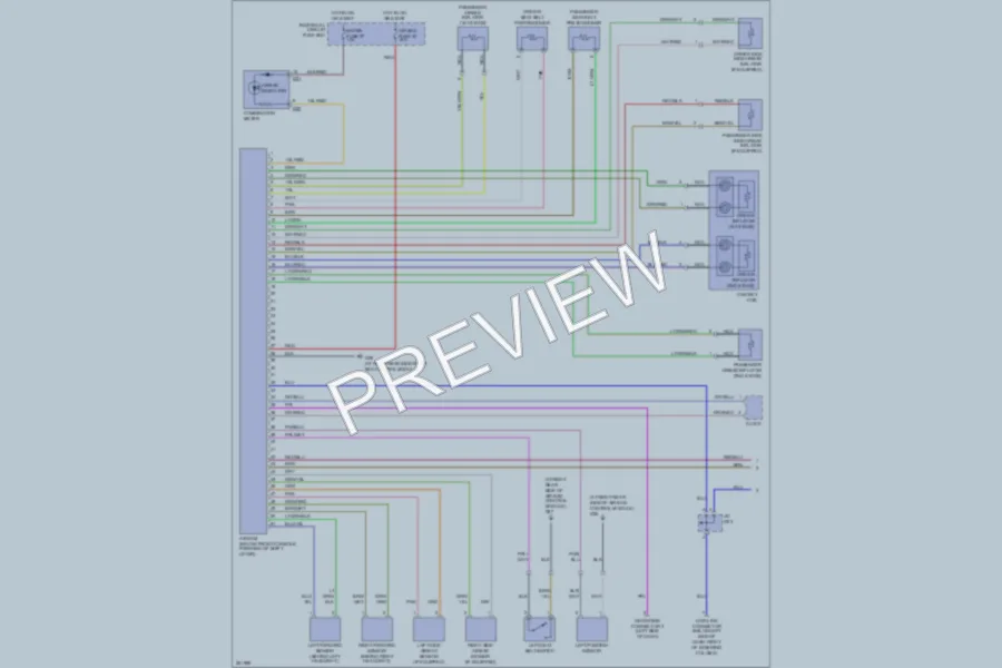 2007 Suzuki Aerio Supplemental Restraints wiring diagram preview