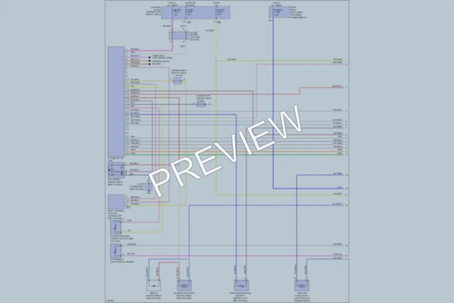 2007 Suzuki GrandVitara Air Conditioning wiring diagram preview