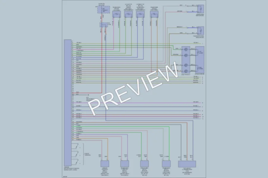 2007 Suzuki SX4 Supplemental Restraints wiring diagram preview
