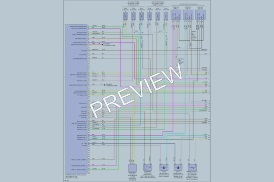 2007 Suzuki XL7 Engine Performance wiring diagram preview
