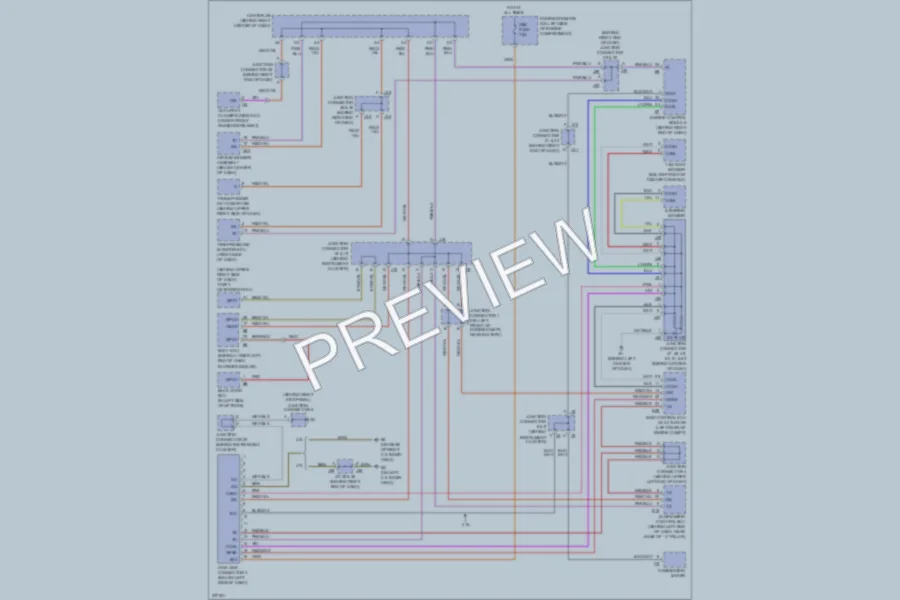 2007 Toyota 4Runner Computer Data Lines wiring diagram preview