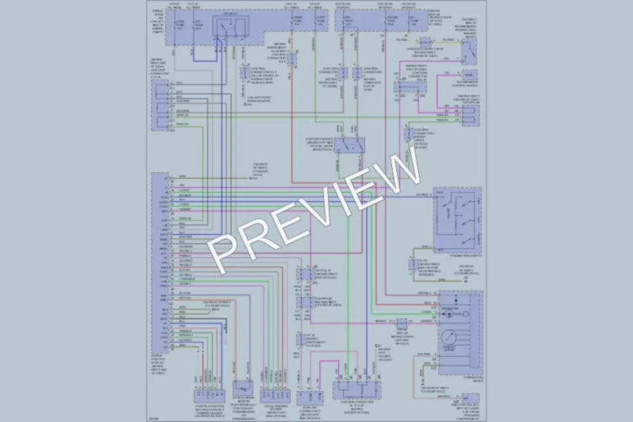 2007 Toyota 4Runner Cruise Control wiring diagram preview