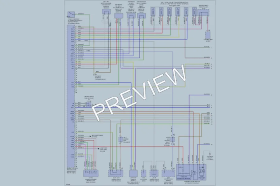 2007 Toyota 4Runner Engine Performance wiring diagram preview
