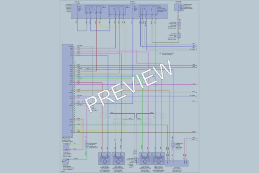 2007 Toyota Avalon Anti Lock Brakes wiring diagram preview