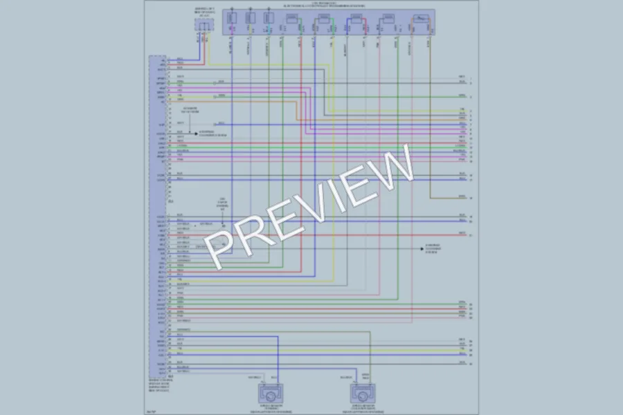 2007 Toyota Avalon Engine Performance wiring diagram preview