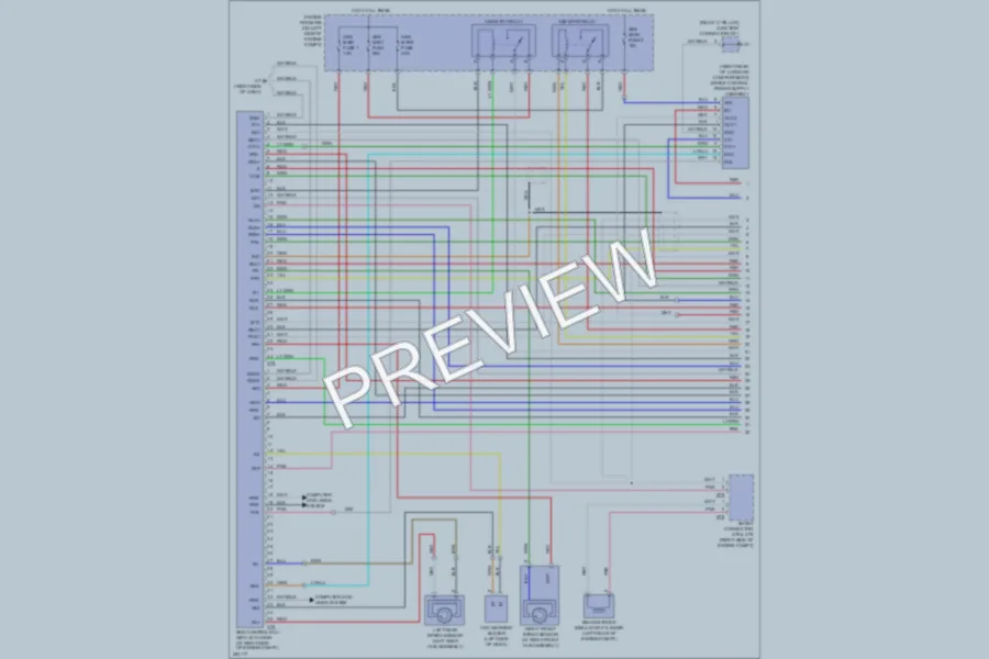 2007 Toyota Camry Anti Lock Brakes wiring diagram preview