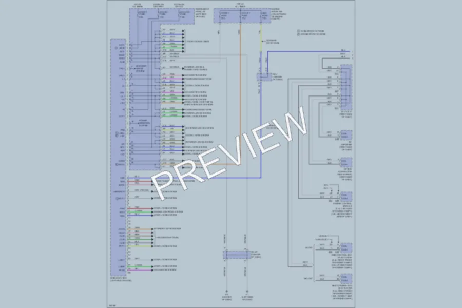 2007 Toyota Camry Body Control Modules wiring diagram preview