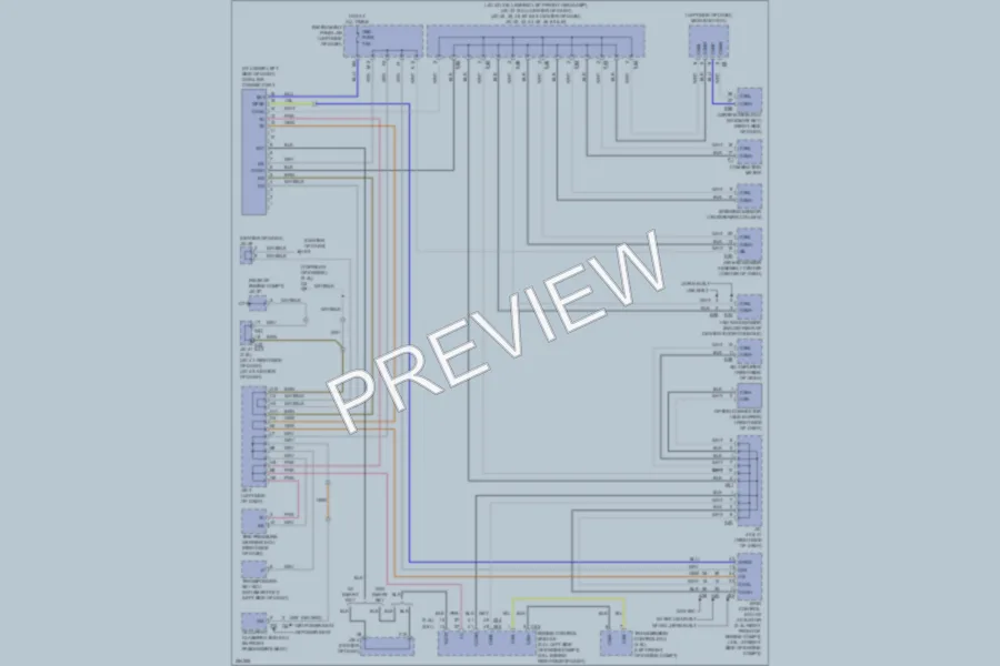 2007 Toyota Camry Computer Data Lines wiring diagram preview