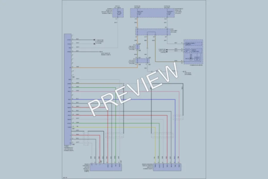 2007 Toyota Camry Electronic Power Steering wiring diagram preview