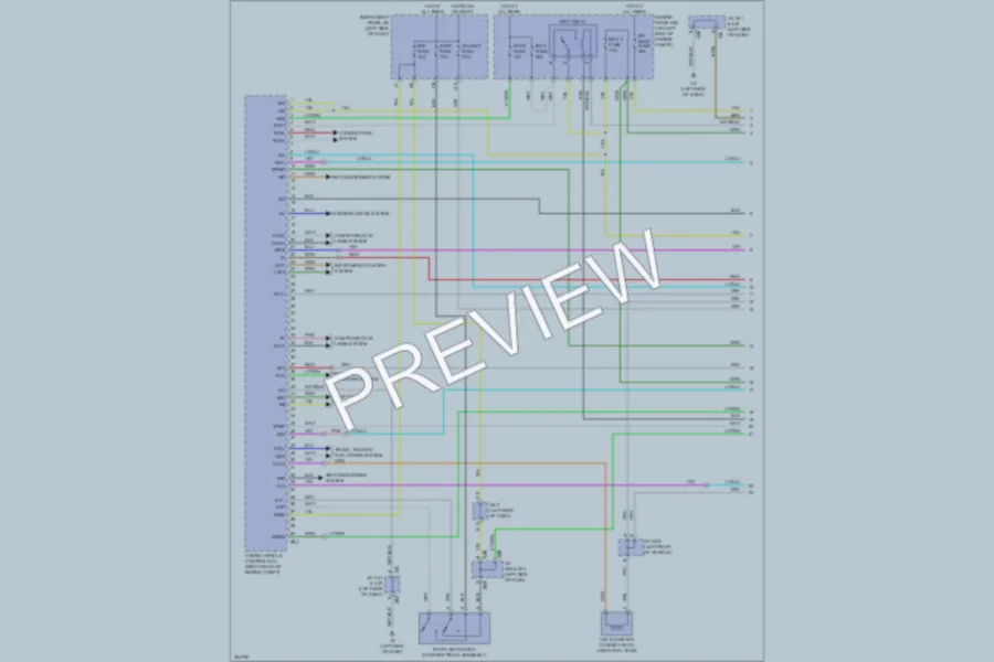 2007 Toyota Camry Engine Performance wiring diagram preview