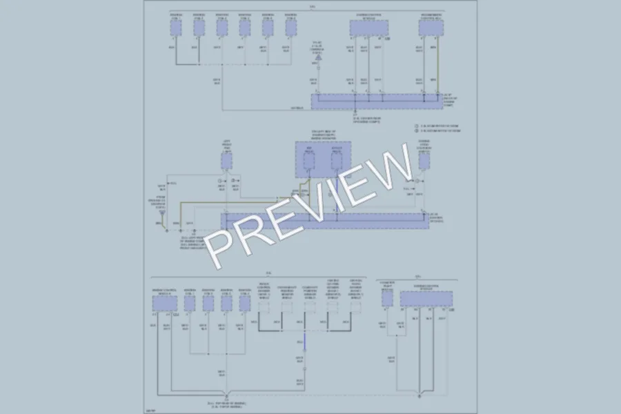 2007 Toyota Camry Ground Distribution wiring diagram preview