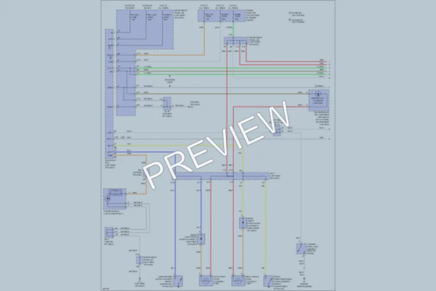 2007 Toyota Camry Interior Lights wiring diagram preview