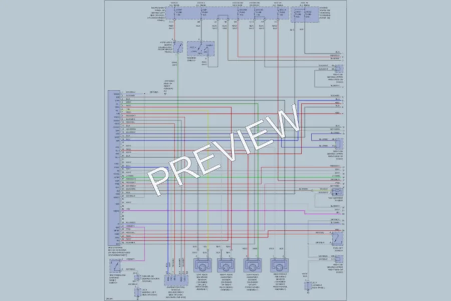 2007 Toyota Corolla Anti Lock Brakes wiring diagram preview