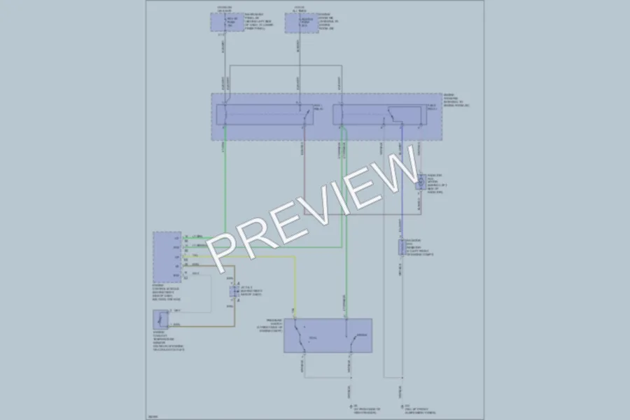 2007 Toyota Corolla Cooling Fan wiring diagram preview