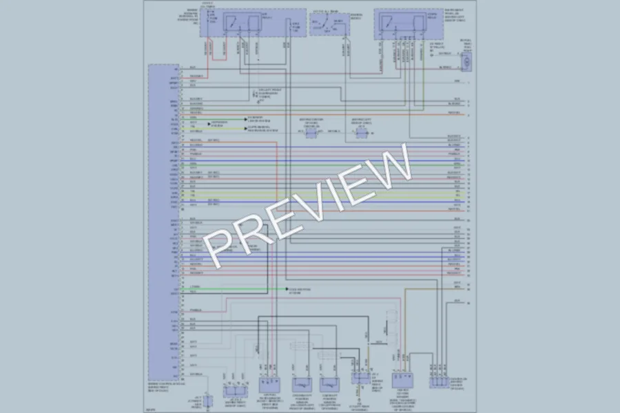 2007 Toyota Corolla Engine Performance wiring diagram preview