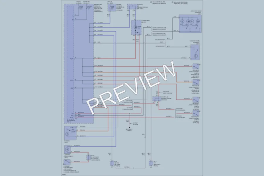 2007 Toyota Corolla Interior Lights wiring diagram preview