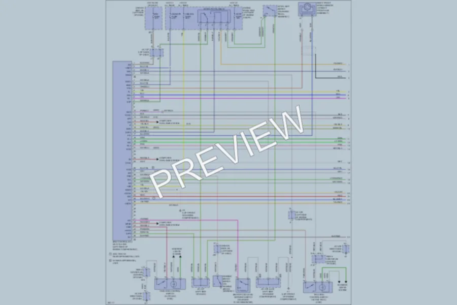 2007 Toyota FJCruiser Anti Lock Brakes wiring diagram preview