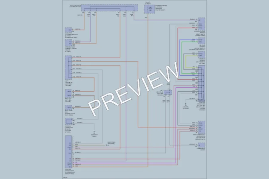 2007 Toyota FJCruiser Computer Data Lines wiring diagram preview