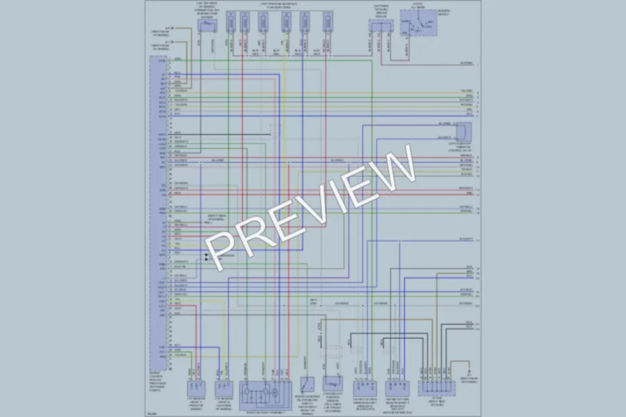 2007 Toyota FJCruiser Engine Performance wiring diagram preview